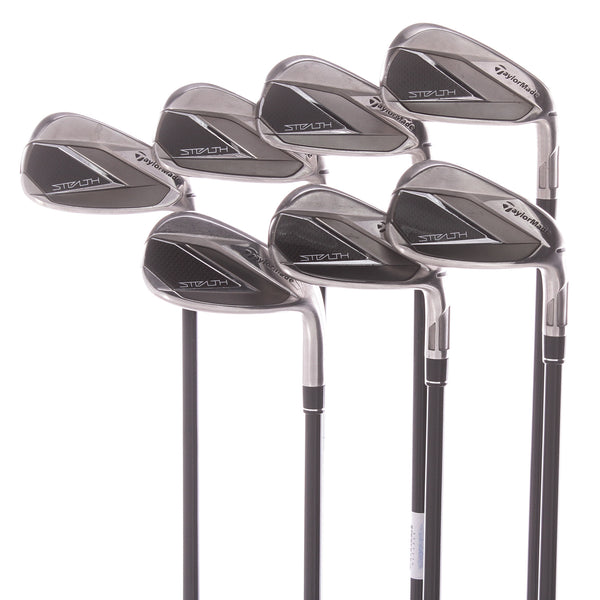 TaylorMade Stealth Graphite Men's Right Irons 5-SW Regular - Ventus 6R