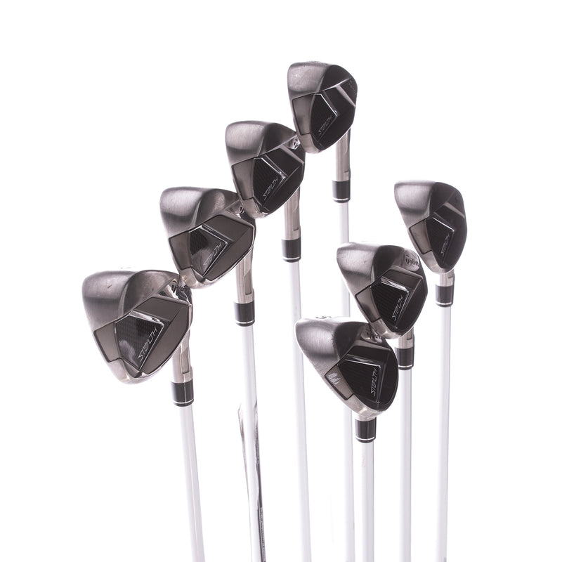 TaylorMade Stealth Graphite Ladies Right Hand Irons 5-SW Ladies - Aldila Ascent 45