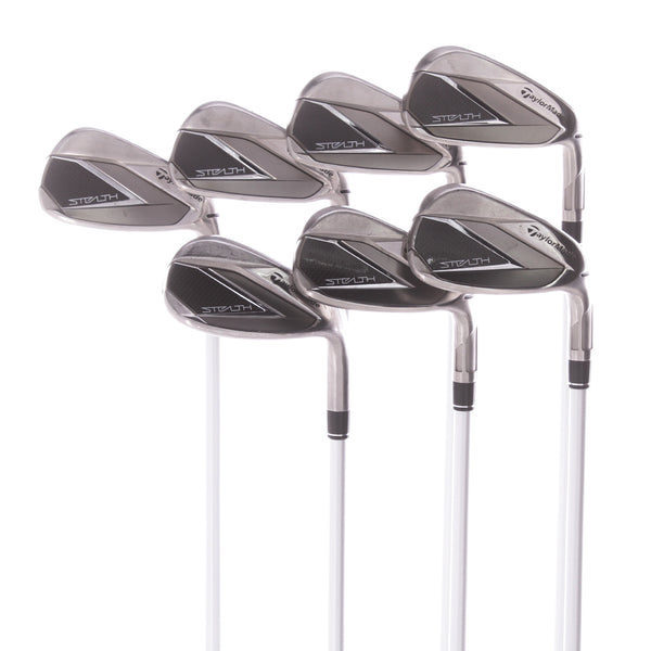 TaylorMade Stealth Graphite Ladies Right Irons 5-SW Ladies - Aldila Ascent 45