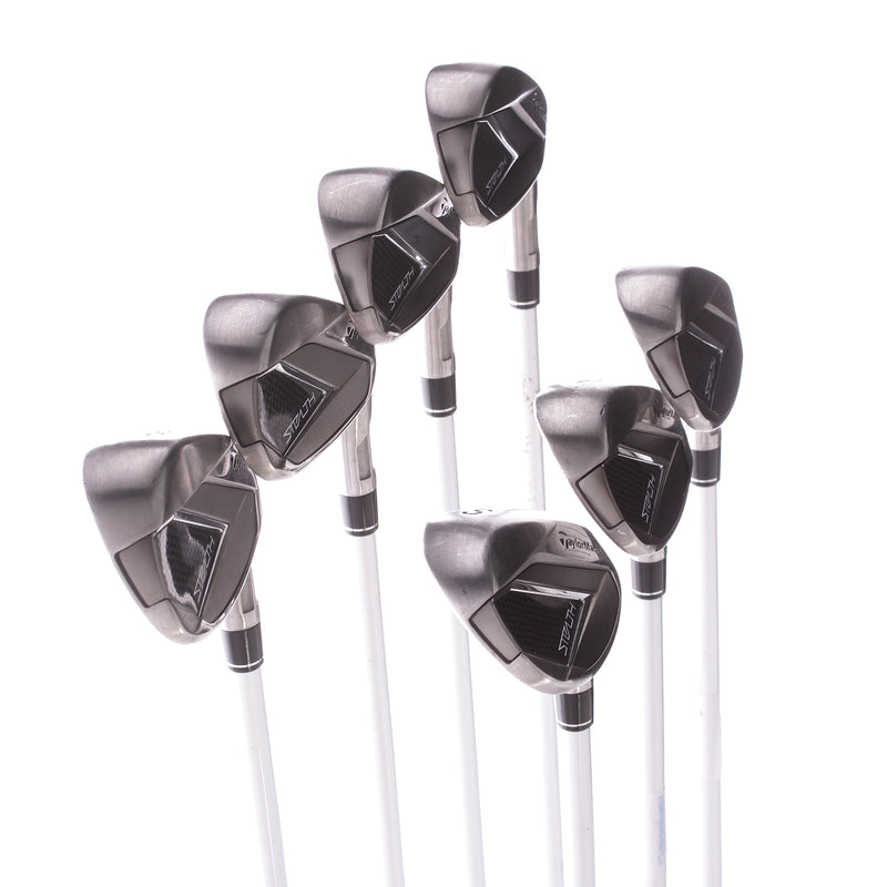 TaylorMade Stealth Graphite Ladies Right Irons 5-SW Ladies - Aldila Ascent 45