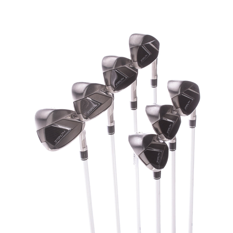 TaylorMade Stealth Graphite Ladies Right Irons 5-SW Ladies - Aldila Ascent 45