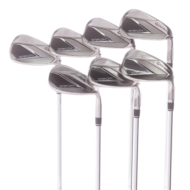 TaylorMade Stealth Steel Men's Right Irons 5-SW Stiff - KBS Max 85