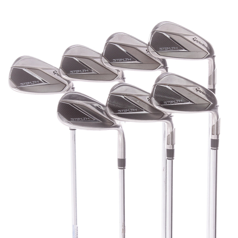 TaylorMade Stealth Steel Men's Right Irons 5-SW Stiff - KBS Max 85