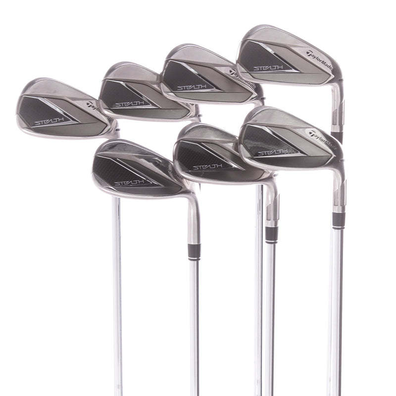 TaylorMade Stealth Steel Men's Right Irons 5-SW Stiff - KBS Max 85