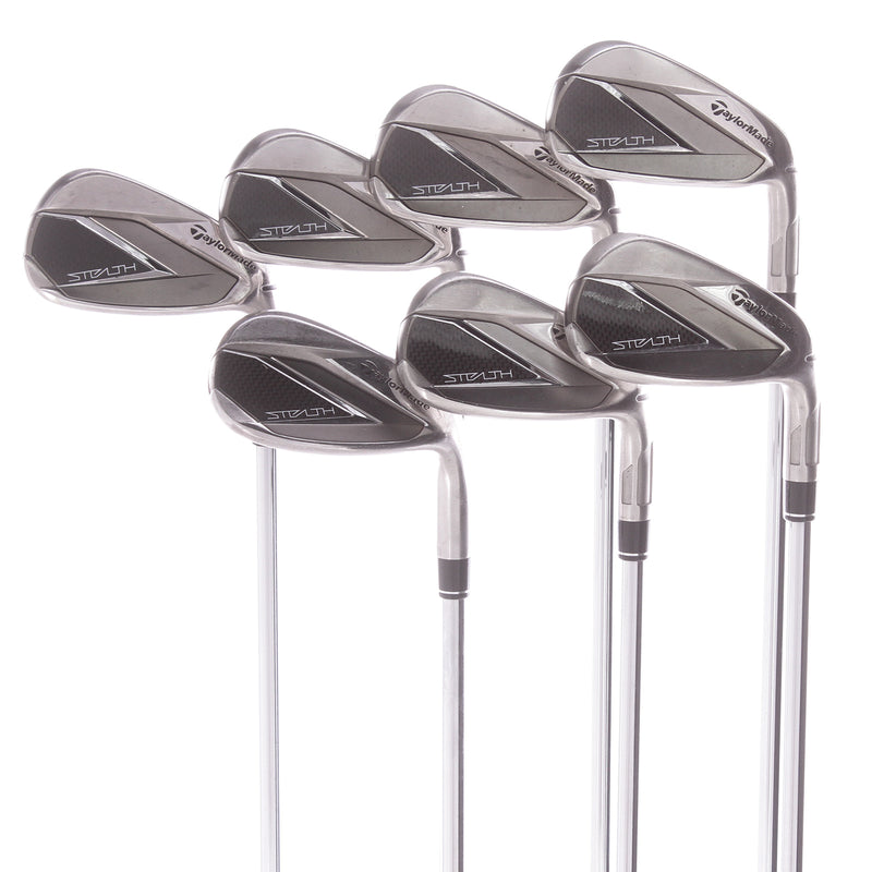 TaylorMade Stealth Steel Men's Right Irons 5-SW Regular - KBS Max 85