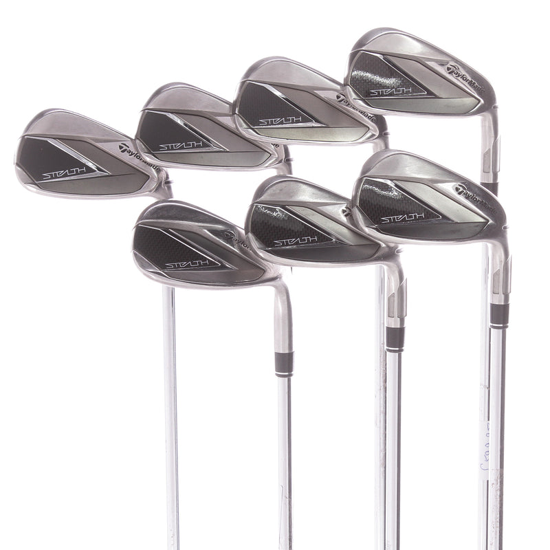 TaylorMade Stealth Steel Men's Right Irons 5-SW Regular - KBS Max 85