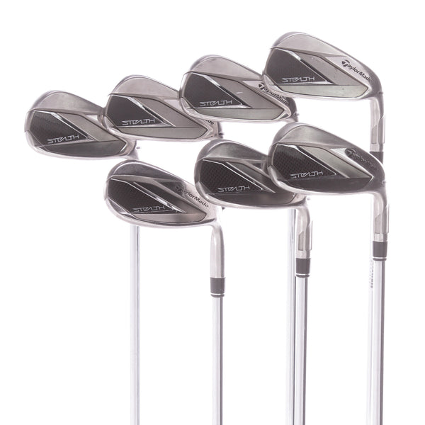 TaylorMade Stealth Steel Mens Right Hand Irons 5-SW Regular - KBS Max 85