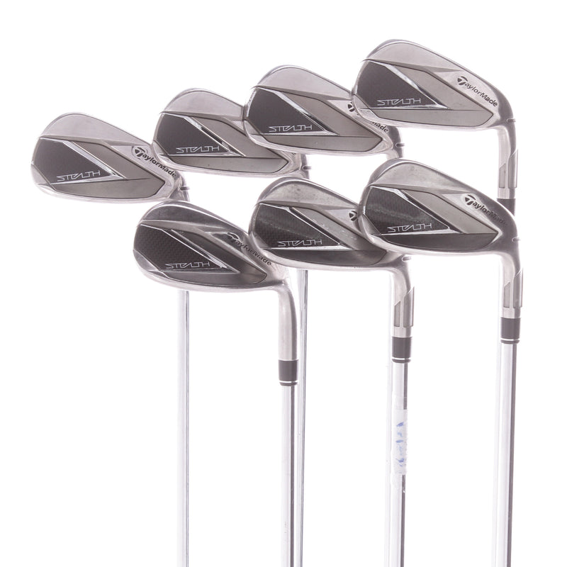 TaylorMade Stealth Steel Men's Right Irons 5-SW Regular - KBS Max 85