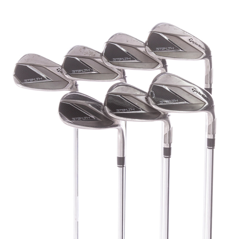 TaylorMade Stealth Steel Men's Right Irons 5-SW Regular - KBS Max 85