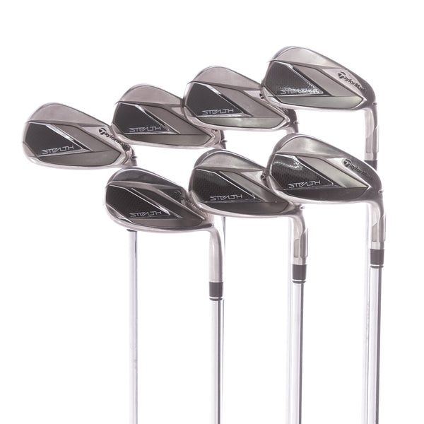 TaylorMade Stealth Steel Men's Right Irons 5-SW Regular - KBS Max 85