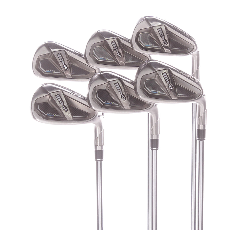 TaylorMade Sim2 Max OS Steel Mens Right Hand Irons 5-PW Stiff - KBS Max 85 S