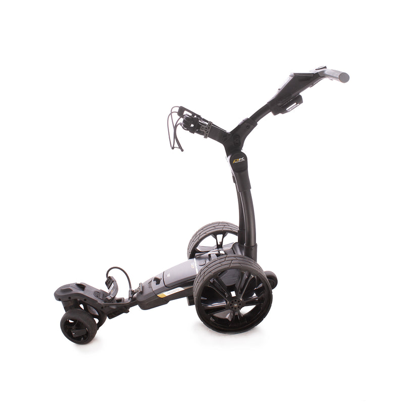 Powakaddy RX1 Xl Plus Lithium Second Hand Remote Control Elecric Golf Trolley - Gunmetal