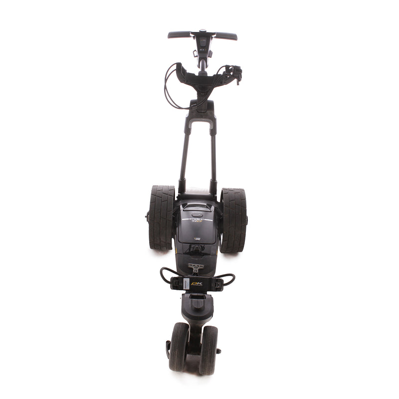 Powakaddy RX1 Xl Plus Lithium Second Hand Remote Control Elecric Golf Trolley - Gunmetal