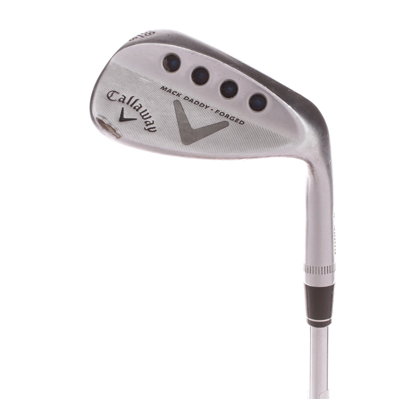 Callaway Mack Daddy-Forged Steel Mens Right Hand Lob Wedge 58 Degree 8 Bounce Stiff - Dynamic Gold S200