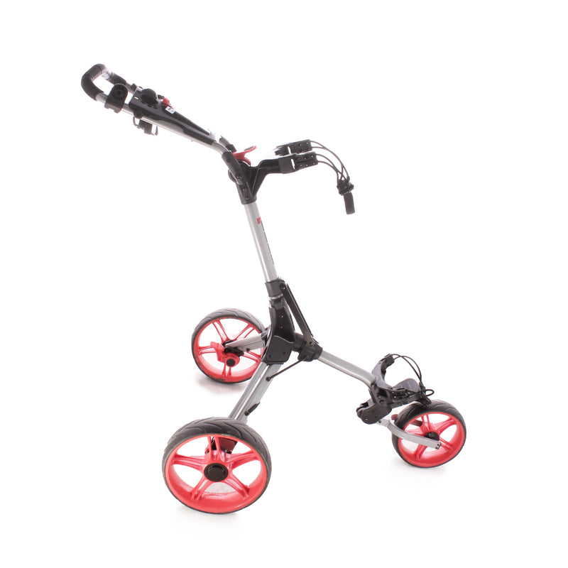 Skymax Cube Second Hand 3 Wheel Push Trolley - Black/Red