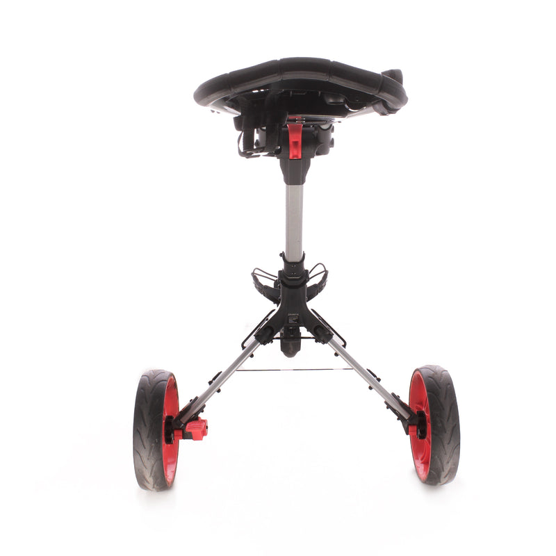 Skymax Cube Second Hand 3 Wheel Push Trolley - Black/Red