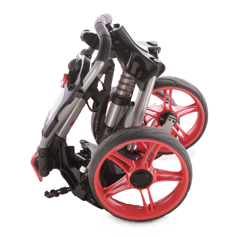 Skymax Cube Second Hand 3 Wheel Push Trolley - Black/Red