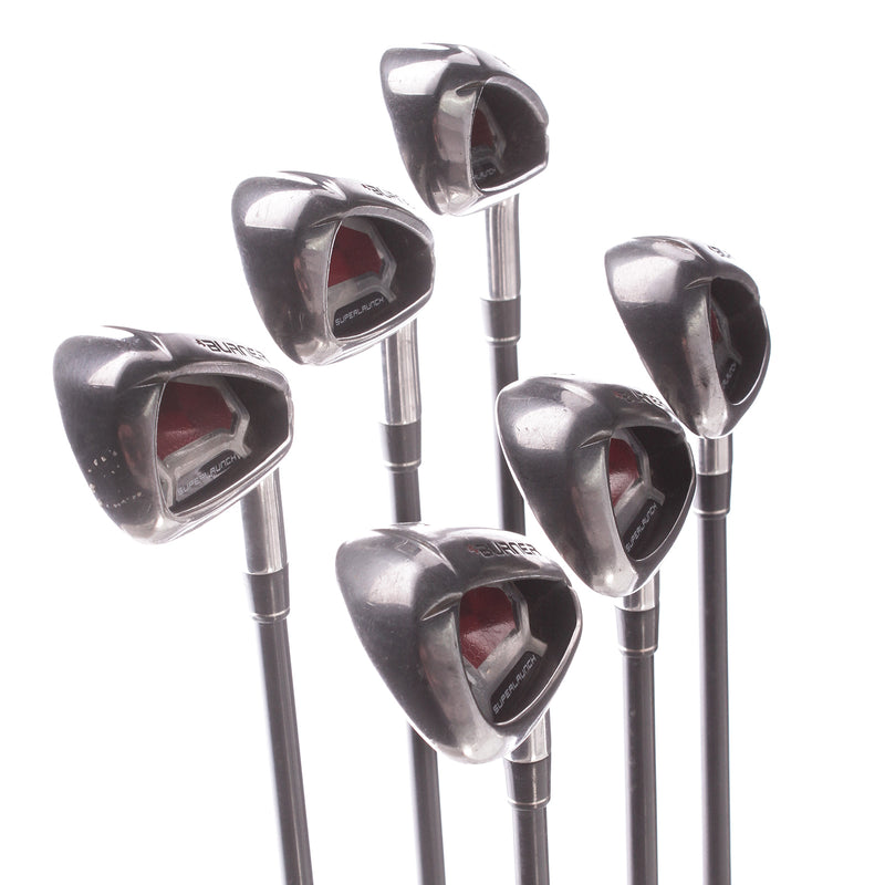 TaylorMade Burner Superlaunch Graphite Mens Right Hand Irons 5-PW Regular - TaylorMade REAX 60 R