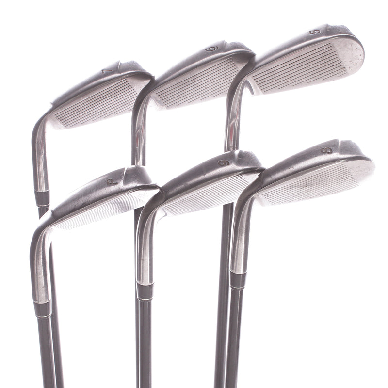 TaylorMade Burner Superlaunch Graphite Mens Right Hand Irons 5-PW Regular - TaylorMade REAX 60 R