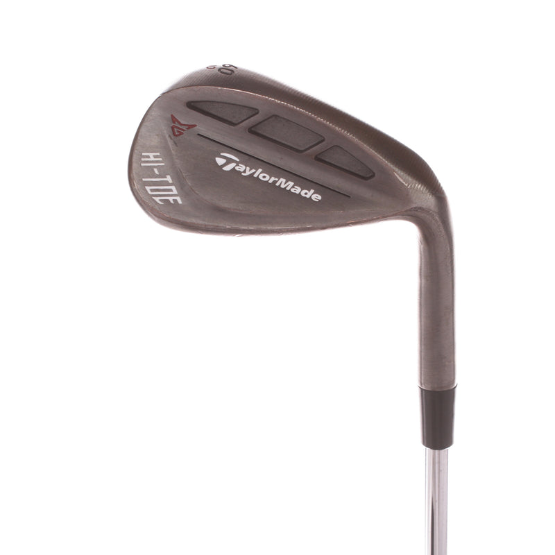 TaylorMade Milled Grind Hi Toe Steel Mens Right Hand Lob Wedge 60 Degree 10 Bounce Wedge - KBS 115