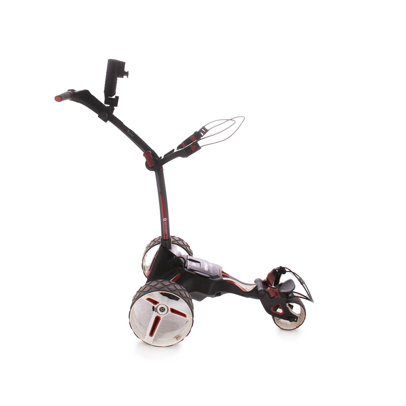 Motocaddy M1 DHC 18 Hole Lithium Second Hand Electric Golf Trolley - Black/Red/White