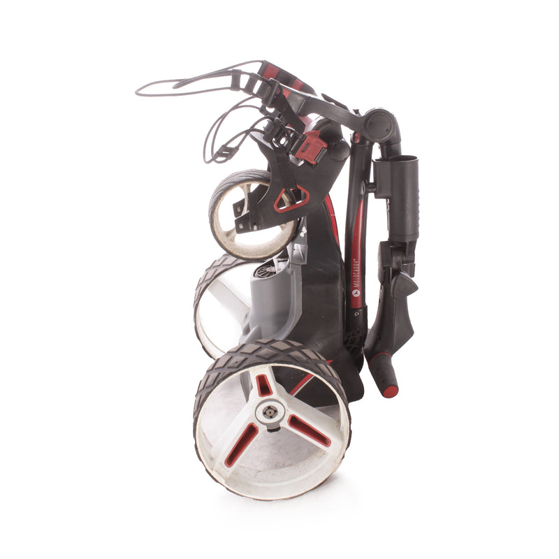 Motocaddy M1 DHC 18 Hole Lithium Second Hand Electric Golf Trolley - Black/Red/White