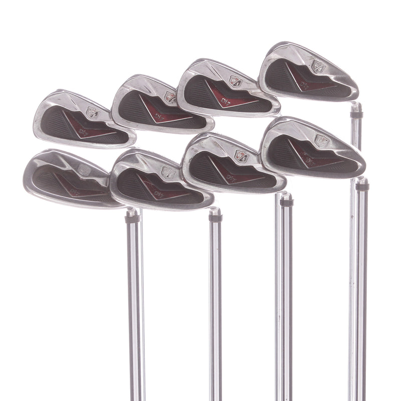 Wilson Di7 Steel Mens Right Hand Irons 4-SW Uniflex - True Temper TX 105 FS Uniflex