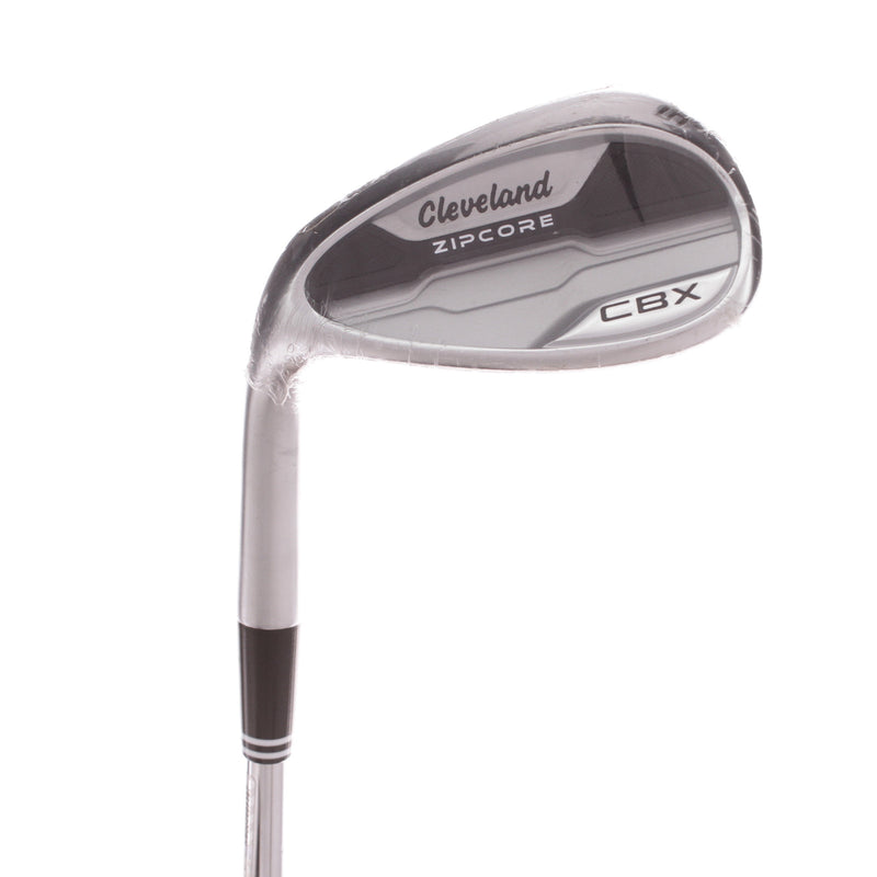 Cleveland CBX Mens Left Hand Steel Sand Wedge 54 Degree 12 Bounce Wedge - Dynamic Gold 115