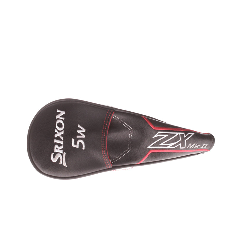 Srixon ZX Mens Left Hand Graphite Fairway 5 Wood 18 Degree Regular - Hzrdus Smoke RDX 5.5 60