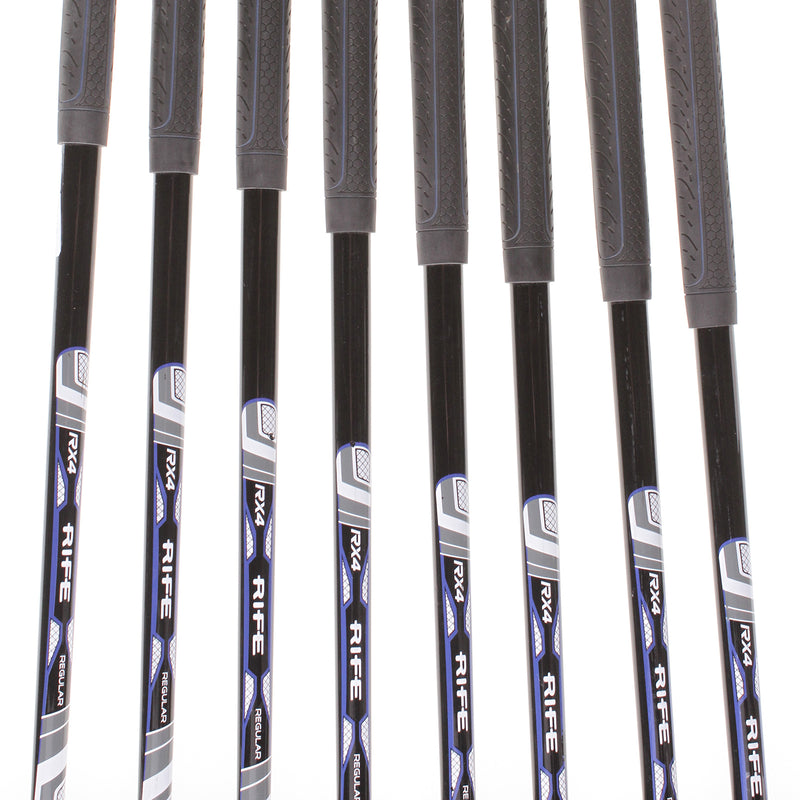 Rife RX4 Graphite Mens Right Hand Irons 4-SW Regular - Rife RX4