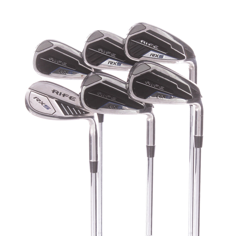 Rife RX5 Steel Mens Right Hand Irons 6-SW Regular - Rife RX5