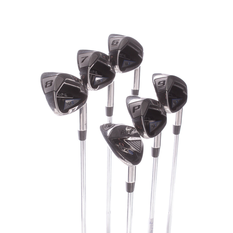 Rife RX5 Steel Mens Right Hand Irons 6-SW Regular - Rife RX5