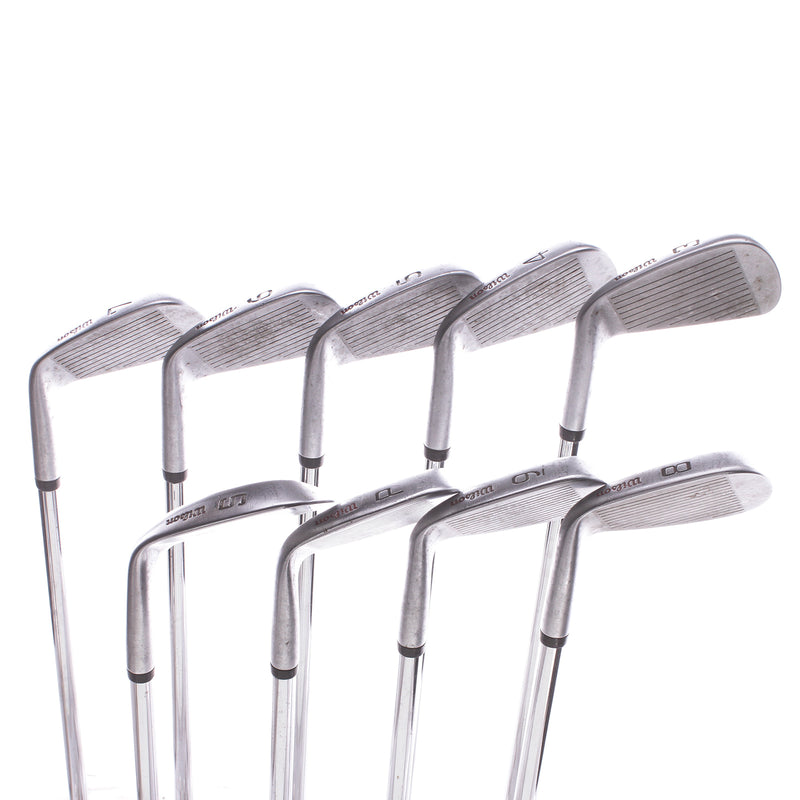 Wilson Staff RM Tour Forged Steel Mens Right Hand Irons 3-SW Regular - Wilson Fat Shaft 450 Regular