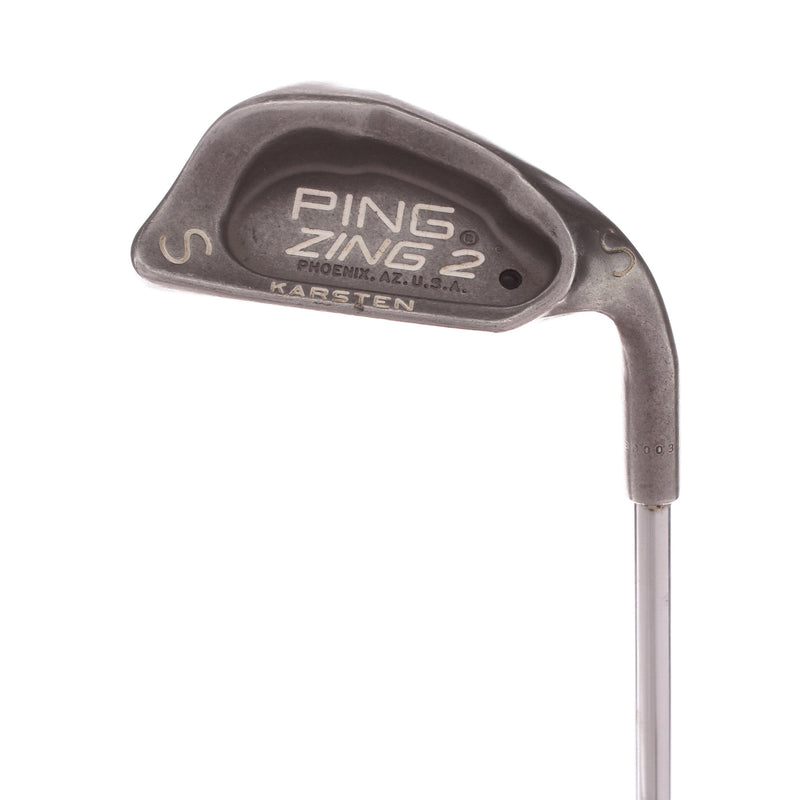 Ping Zing 2 Steel Mens Right Hand Sand Wedge Black Dot 55 Degree Regular - Ping JZ