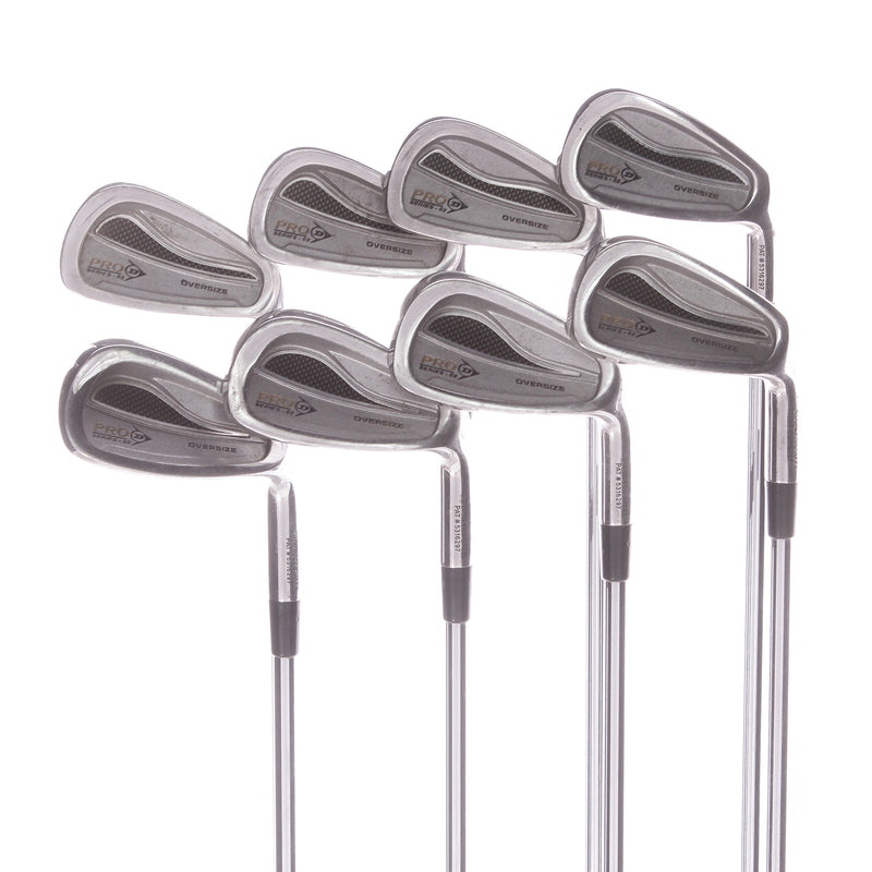 Dunlop Pro Series - 02 Oversize Steel Mens Right Hand Irons 3-PW Regular - True Temper Powerpoint Tour