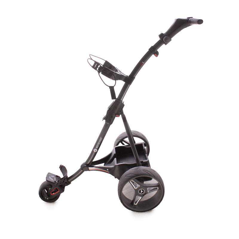 Motocaddy S1 36 Hole Lithium Second Handelectric Golf Trolley - Black/Red