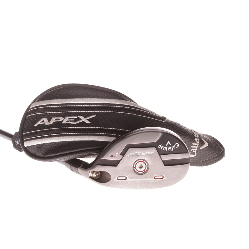 Callaway Apex Mens Right Hand Graphite 3 Hybrid 19 Degree Stiff - Mamiya Recoil F4 75