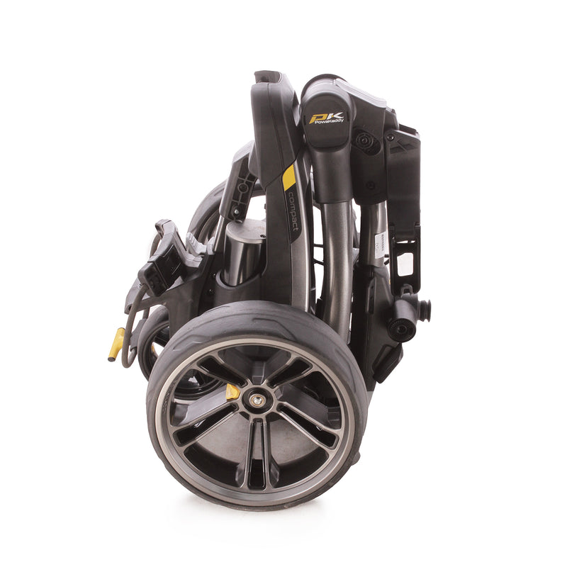 Powakaddy CT6 36 Hole Lithium Second Hand Electric Golf Trolley - Gunmetal