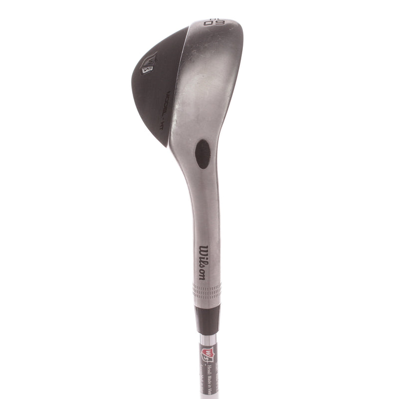 Wilson Staff Staff Model HT Steel Mens Right Hand Lob Wedge 60 Degree 10 Bounce Stiff - Dynamic Gold 120