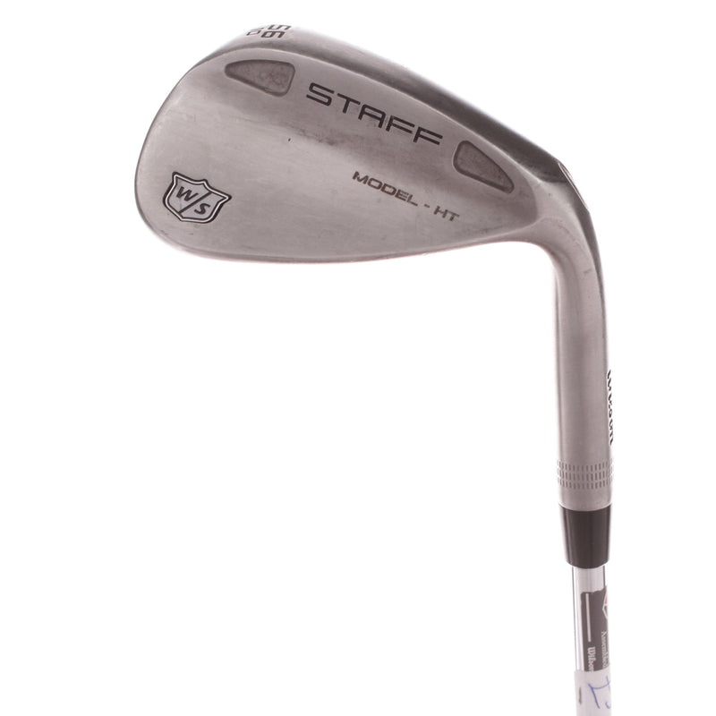 Wilson Staff Staff Model HT Steel Mens Right Hand Sand Wedge 56 Degree 10 Bounce Stiff - Dynamic Gold 120