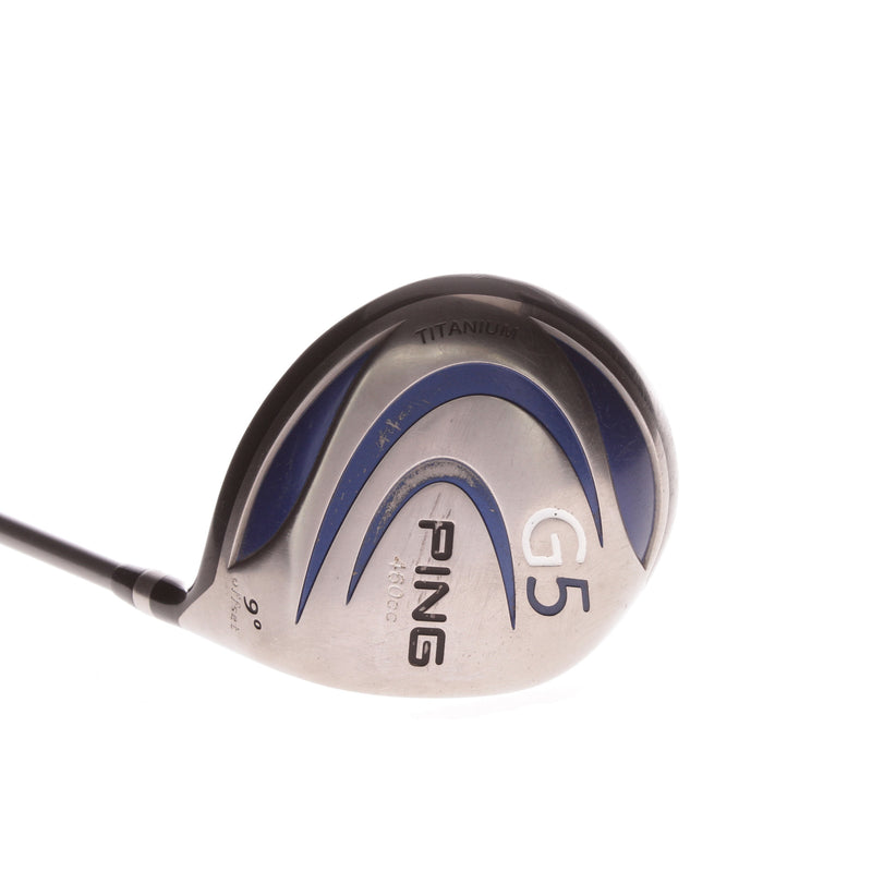 Ping G5 Offset Graphite Mens Right Hand Driver 9 Degree Regular - Ping tfc 100