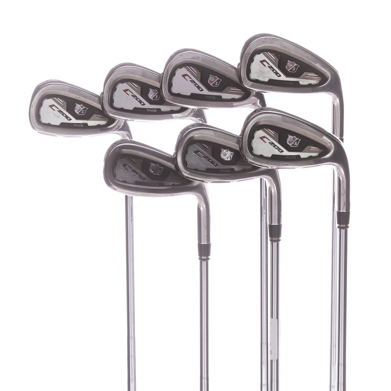 Wilson Staff C200 Steel Mens Right Hand Irons 5-SW Regular - KBS Tour 110 R