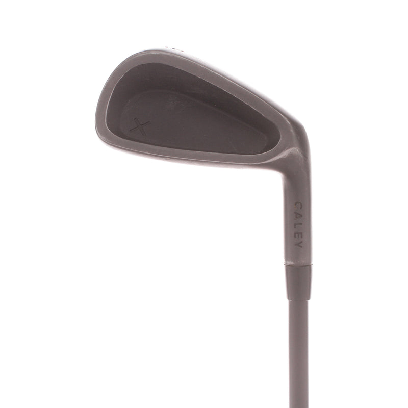 Caley X Black Graphite Mens Right Hand 9 Iron Stiff - Caley