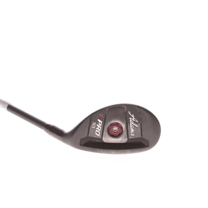 Adams Golf Pro Graphite Men's Right Hand 2 Hybrid 18 Degree Regular - Aldila Tour Red 75