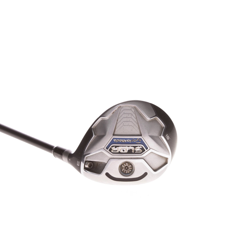 TaylorMade SLDR Graphite Mens Right Hand Fairway 3 Wood 15 Degree Stiff - Fujikura Speeder 65