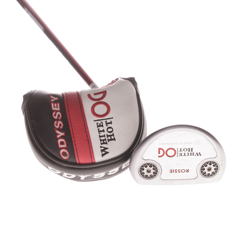 Odyssey White Hot OG Rossie Mens Right Hand Putter 32 Inches - Super Stroke Tour 2.0