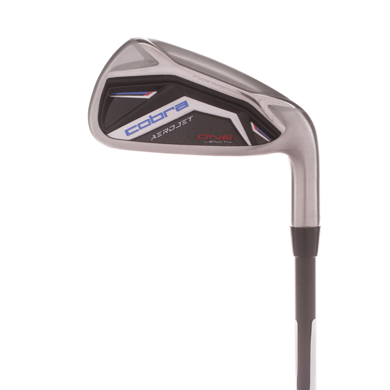 Cobra Aerojet One Length Graphite Mens Right Hand 6 Iron Regular - KBS PGI Players Graphite Iron 75 R