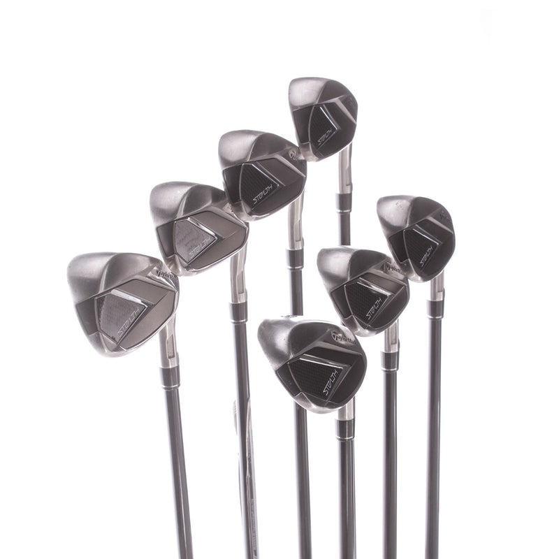 TaylorMade Stealth Graphite Men's Right Irons 5-SW Regular - Ventus 6R