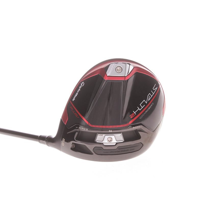 TaylorMade Stealth Plus Graphite Mens Right Hand Driver 8 Degree Extra Stiff - Hzrdus Smoke 70g