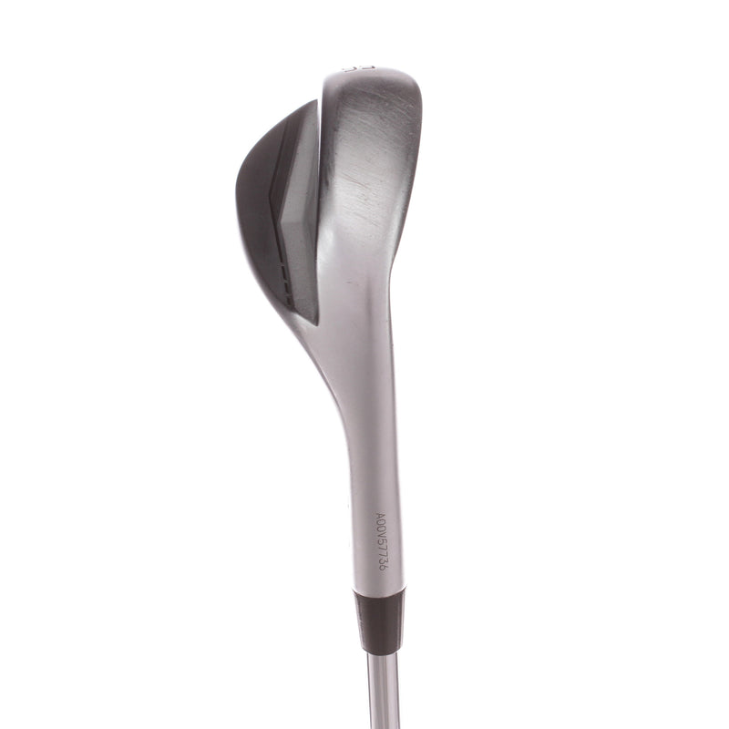 Ping Glide 4.0 Satin Chrome SS Steel Mens Right Hand Sand Wedge Black Dot 56 Degree 12 Bounce Wedge - Ping 115